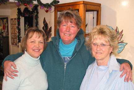 Charlotte with Mary and Marabeth