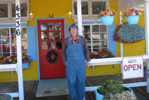 Charlotte Mitchell, glass artist